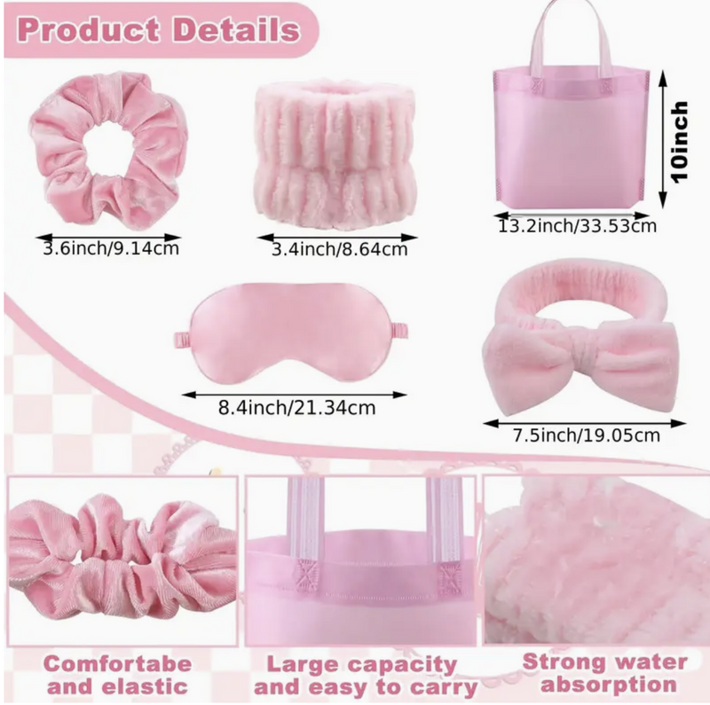 Spa Set - Perfect for a Sleepover Party - 6 Pc Set