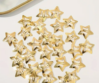 Star Snap Barrette - Silver, Gold and Glow in the Dark Bright Colors