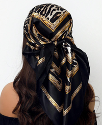 Large Silky Square Scarf
