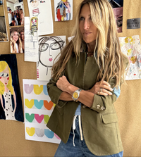 Workday Love on Repeat Army Blazer