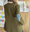Workday Love on Repeat Army Blazer