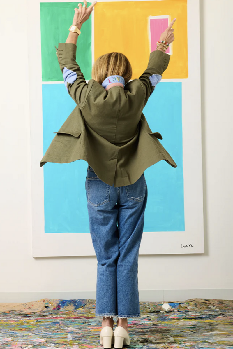 Workday Love on Repeat Army Blazer