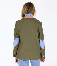 Workday Love on Repeat Army Blazer