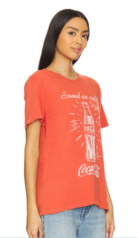 Served Iced Cold Vintage Tee - Coca Cola