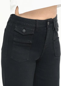 32" Belle Jean Double Front Pocket with Flare - 2 Colors
