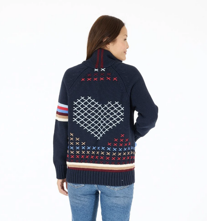 Joy Imperfect Heart Cardigan