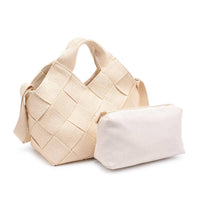 Woven Straw Tote