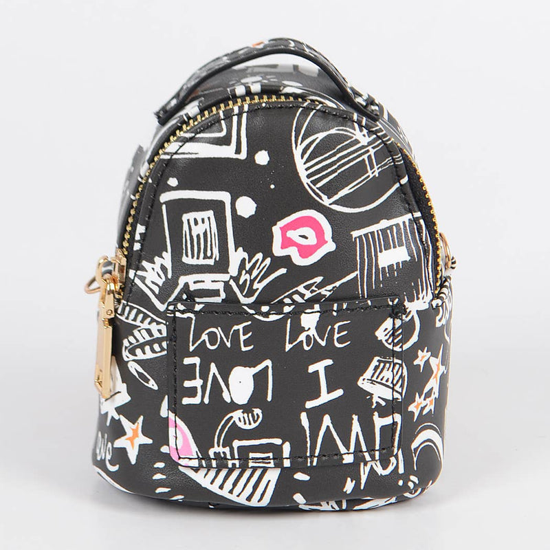 Graffiti Arm / Crossbody Mini Backpack