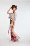 Crew Cropped Patterned Top