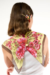 Beauty Hand Embellished Bandana Scarf