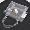 Transparent Top Handle Mini Bag