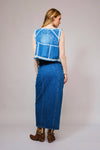 Western Embroidered Denim Vest