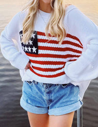 USA Classic Flag Sweater