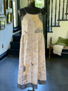 Milk & Honey Bohéme Long Maxi Slip Dress w/ Bee & Sunflowers