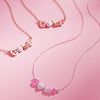 Retro Enamel Golf Necklace