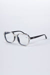 Handmade Large Frame Square AB Rhinestone Readers