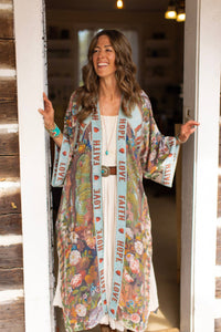 Love Language Opera Duster Kimono
