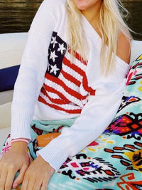 USA Classic Flag Sweater