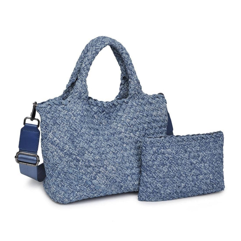 Sky's The Limit - Small Denim Crossbody