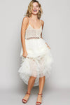 Crochet Lace Ruffle Everything Dress