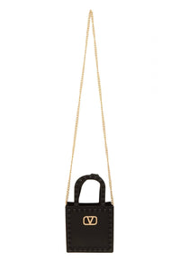 V Buckle Handle Mini Jelly Bag