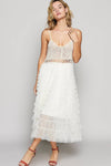 Crochet Lace Ruffle Everything Dress