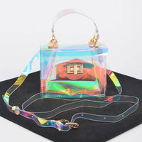 Transparent Top Handle Mini Bag