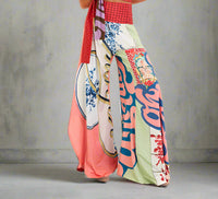 Candy Pop Wide-Leg Crystal Pants