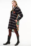 Queen Rules Shirt Dress Silk Back
