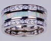 2mm Opal Sterling Silver Ring