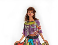 Taster's Team Cropped Crew Extra with Crystals