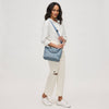 Sky's The Limit - Small Denim Crossbody