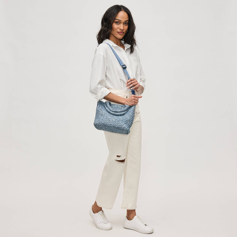 Sky's The Limit - Small Denim Crossbody