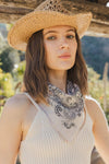 Classic Paisley Floral Bandana - Lightweight Cotton 🌼