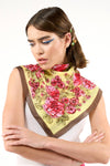 Beauty Hand Embellished Bandana Scarf