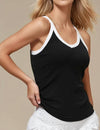 Color Block Padded Tank Top