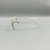 AB Rhinestone Handmade Large Frame Round Reader
