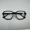 Black Rhinestone Large Frame Round Readers