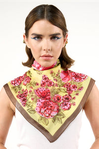 Beauty Hand Embellished Bandana Scarf