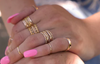 Gold-Filled Shimmer Ring – Sleek & Elegant