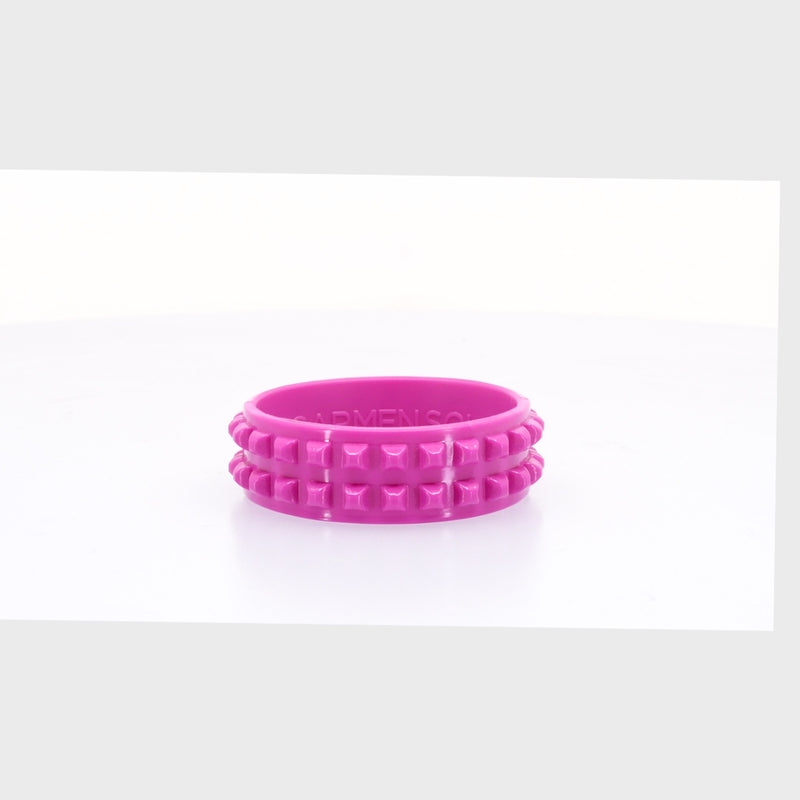 Pink Jelly Studded Bracelet
