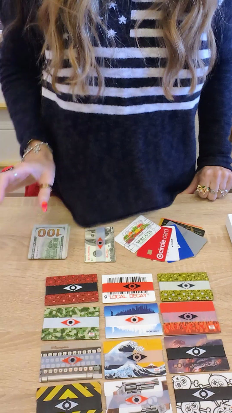 Minimalist Slim Front Pocket Wallet - Asst Designs