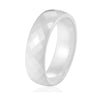 Ceramic Faceted Rings